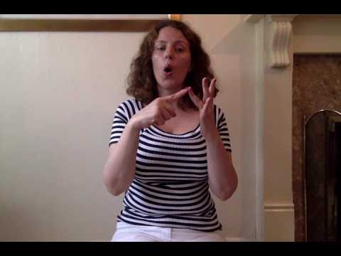 British Sign Language Alphabet signed clearly