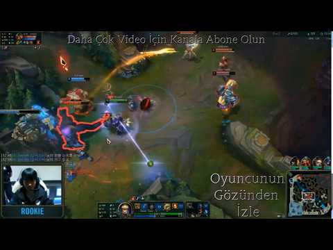 IG Rookie Jayce Oynanış - IG VS AHQ WORLDS 2019 - IG Rookie POV - Jayce Gameplay