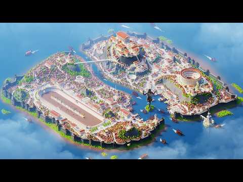 300h Minecraft Timelapse [Thaloris] - Ancient MEGA City