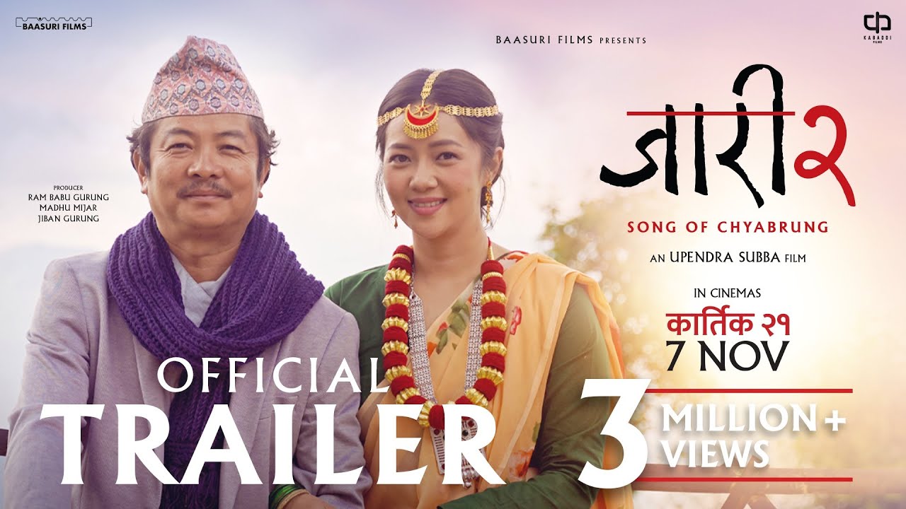 Miniature de la vidéo JAARI 2 (OFFICIAL TRAILER) - DAYAHANG RAI - MIRUNA MAGAR - BIJAY BARAL - UPENDRA SUBBA du film जारी २: Song of Chyabrung