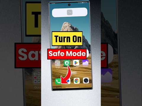 turn on safe mode realme #safemode #realme #tips