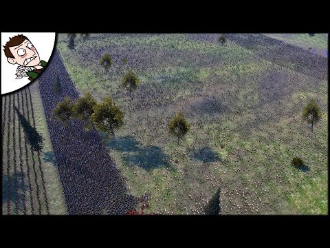 Massive 34000 Rome & Sparta v Zombie Survival Battle - Ultimate Epic Battle Simulator Gameplay