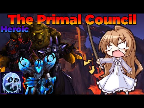 【No Keybinds】Heroic Primal Council - Vault Of The Incarnates | Frost Death Knight POV