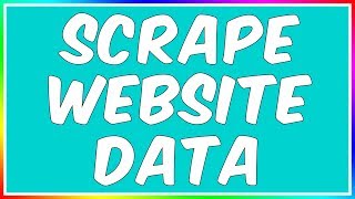 How To: Export/Scrape Website Data! (PHP)