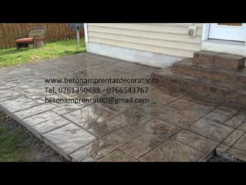 Beton Amprentat Ciopeia -Hunedoara Tel.0761350488 -0766543767