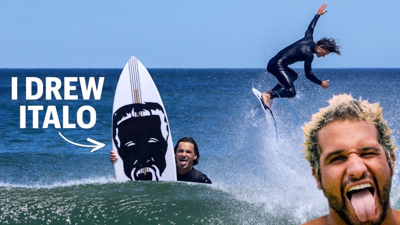 How To Draw ANY Artwork on Your Surfboard | The ULTIMATE Guide!
