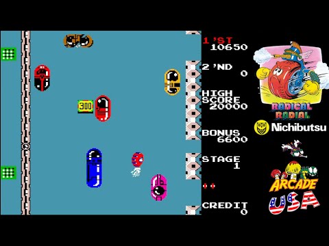 Radical Radial! (Arcade - Nichibutsu)