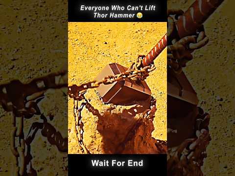 Everyone Who Can't Lift Thor Hammer 😂