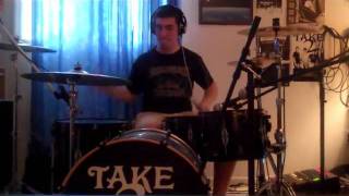 I See Stars-&quot;3D&quot; drum cover(great audio)