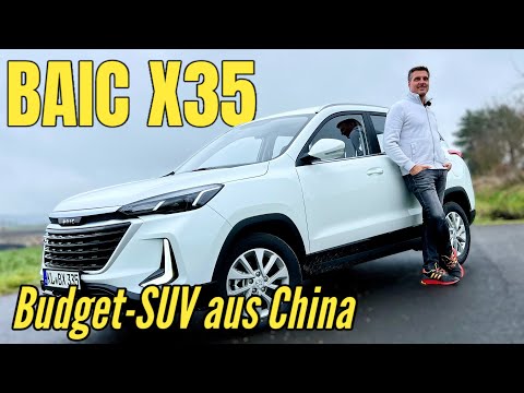 BAIC X35: SUV-Alternative zu Dacia Duster, MG ZS und Co.? Test | Review | Preis | 2022 / 2023