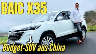 BAIC X35: SUV-Alternative zu Dacia Duster, MG ZS und Co.? Test | Review | Preis | 2022 / 2023