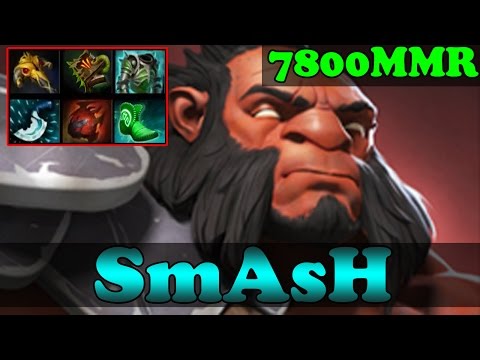 Dota 2 - SmAsH 7800 MMR Plays Axe Vol 5 - Smurf Acount - Ranked Match Gameplay!
