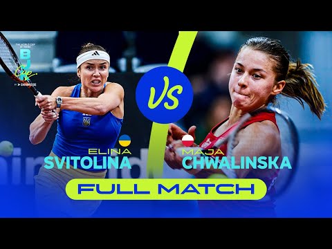 Elina Svitolina (UKR) v Maja Chwalinska (POL) | 2025 Billie Jean King Cup Qualifiers | FULL MATCH