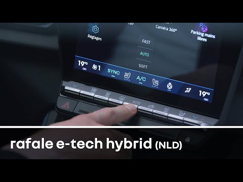 airconditioningsysteem - Rafale E-Tech full hybrid - Renault