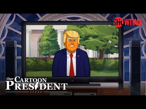 ‘Cartoon Trump’s Big Game Commercial Hijacked’ Ep. 302 Cold Open | Our Cartoon President | SHOWTIME