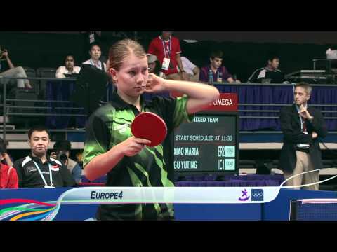 Mixed Teams Table Tennis Group Preliminaries - Singapore 2010 Youth Games