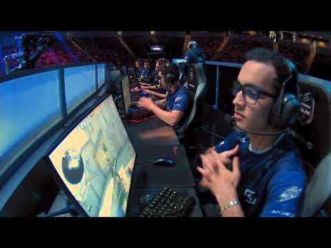 Taco BM after Clutch 1v2 - Sk vs Cloud9 Boston Major 2018