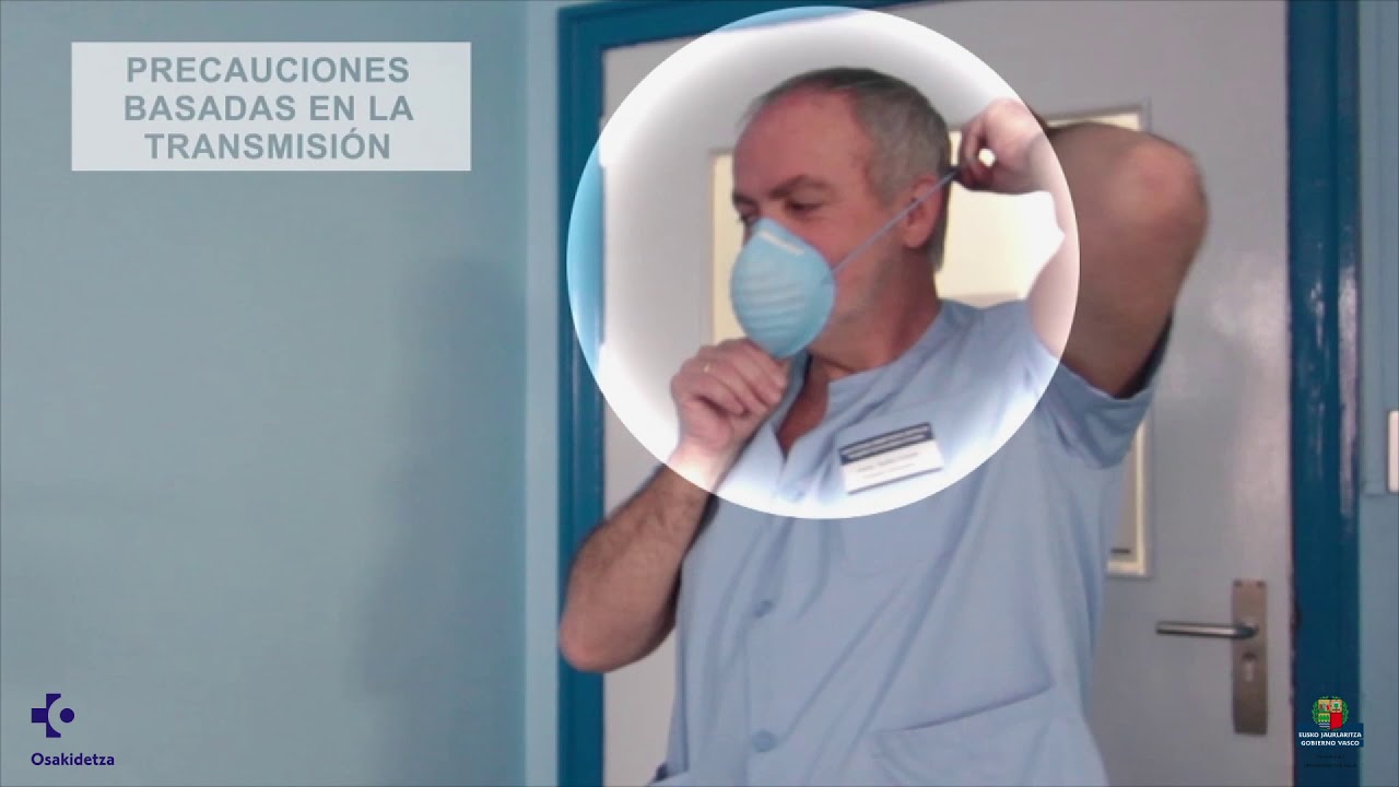 V&iacute;deo sobre Gripe, precauciones de aislamiento