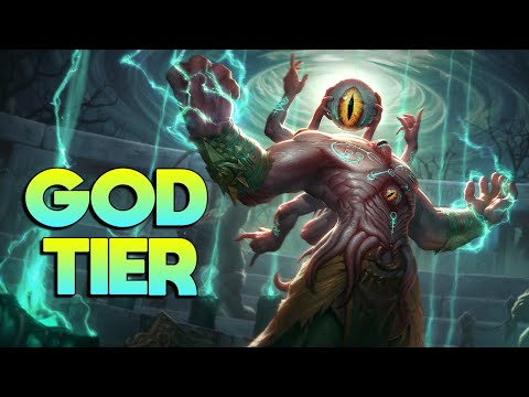 GOD TIER ZEUS SKIN! WHAT EVEN IS THIS CONCEPT?! SAURON?!- Masters Ranked Duel - SMITE