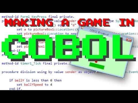 Making a Game Using COBOL!
