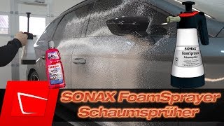 Der neue SONAX Foamsprayer im Test - Gloria FM10 im Sonax-Design