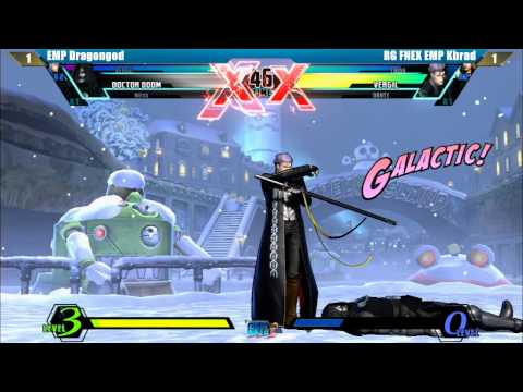 UMVC3 EMP Dragongod vs RG FNEX EMP Kbrad GUTS2 Tournament