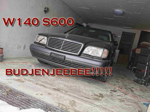 Mercedes Benz W140 S600 Budjenje iz zimskog sna!!!!!