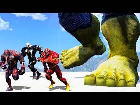 HULK VS VENOM | Venom Pool, Venom Zombie, Flash Venom - What If