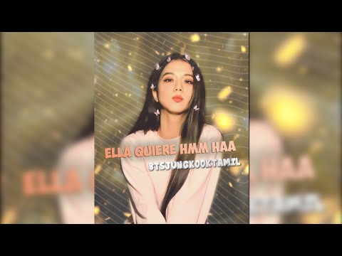 Ella Quiere Hmm Haa Hmm - Deskom Remix Jisoo Whatsapp Status || Tiktok Remix ||@btsjungkooktamil