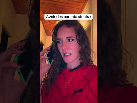 Tu as eu des parents strictes ou cools ? 🫵🫣#parents #stricts #parent #papa #maman