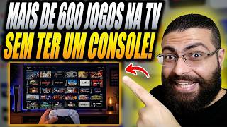 Transforme sua TV em um VIDEOGAME com esse Aplicativo!