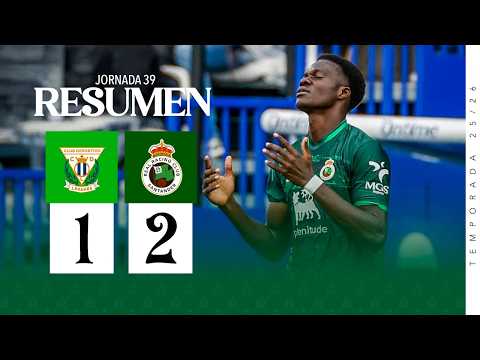 CD Club Deportivo Leganés Madrid 1-2 Real Racing ...