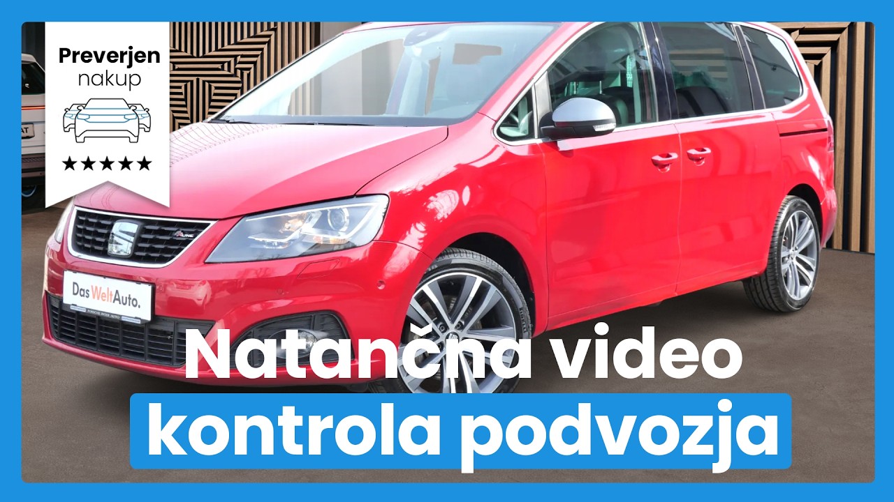 Seat Alhambra FR 2.0 TDI - PANORAMA - MEMORY - VL.NAPRAVA