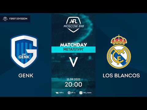 AFL22. First Division. Day 11. Genk - Los Blancos