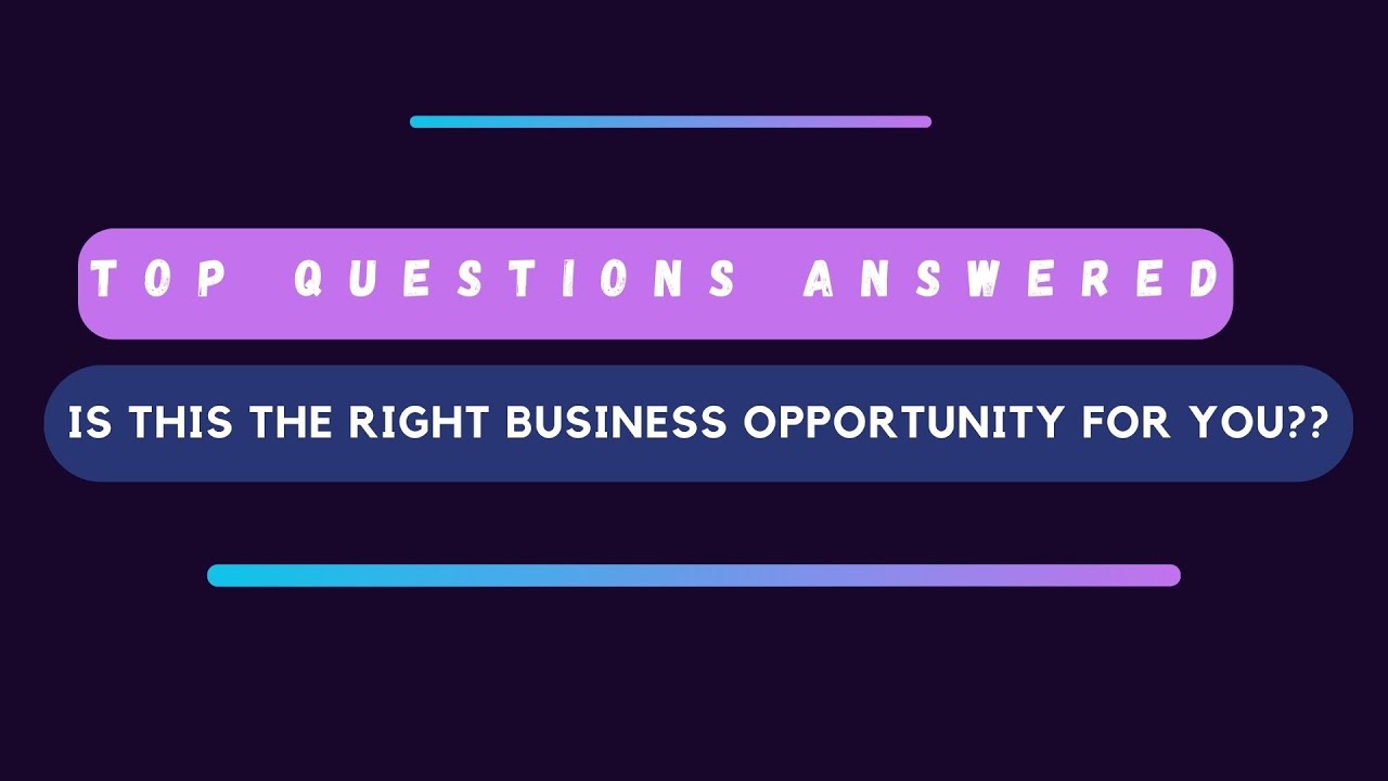 Travel Business Opportunity Top Questions Answered!!