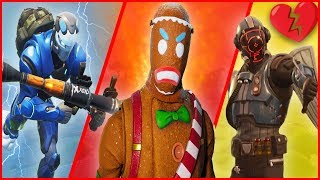 A Story of LOW Sensitivity, A Gingerbread Man & Heartbreak! - Fortnite Gameplay