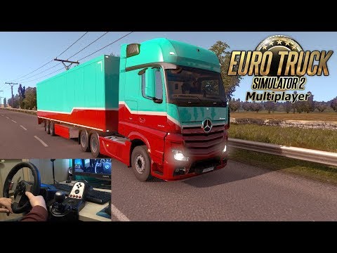 London - Venedig | Vergessener Seitenwechsel - MB New Actros | Let's Play ETS 2 MP #274 [G27]