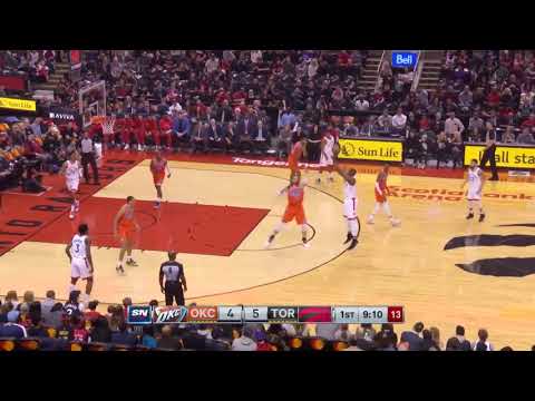 Oklahoma City Thunder(OKC) vs Toronto Raptors(Raps)  NBA Highlights  2019 NBA Season. OKC V Raps
