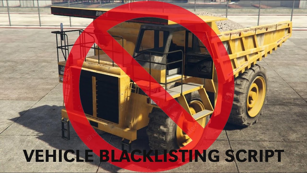 Vehicle Spawn Prevention Script - GTA V Script on Forge Mods