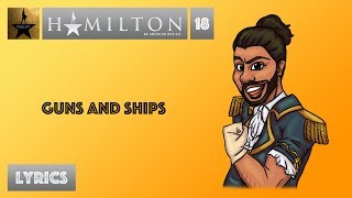 #18 Hamilton - Guns And Ships [[VIDEO LYRICS]]