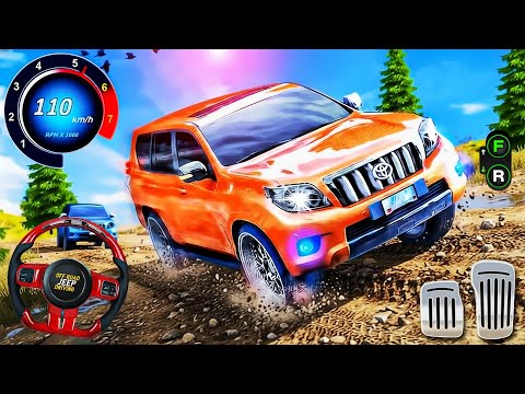 Offroad 4x4 Luxury Prado Simulator | SUV Jeep Hill Climb Racing 3D - Android GamePlay