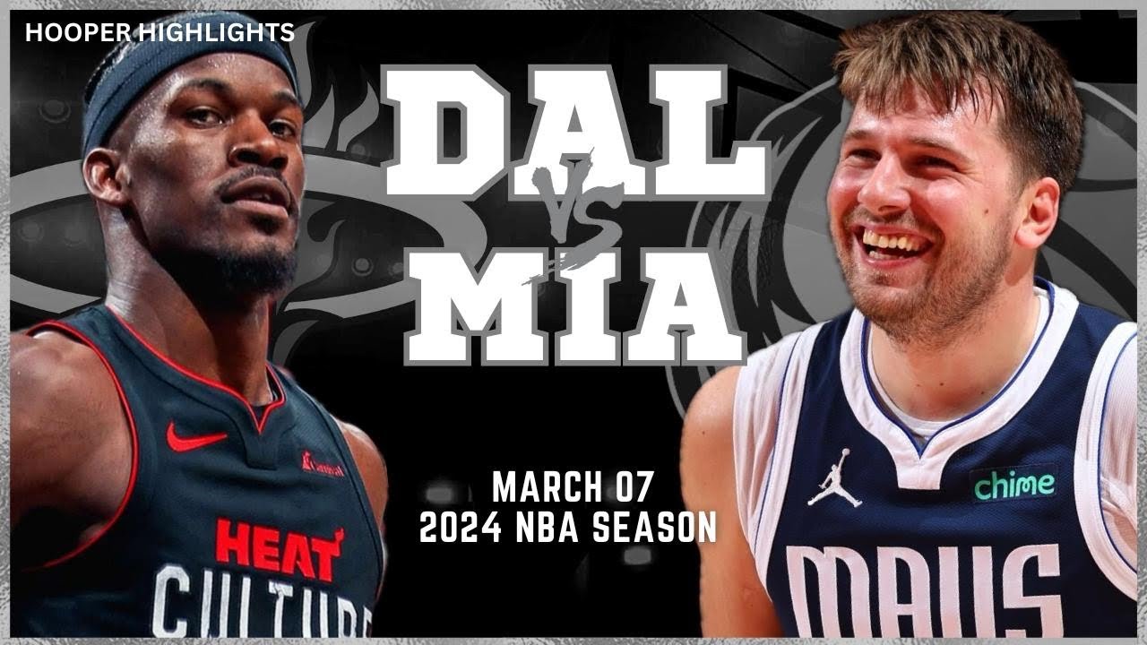 08.03.2024 | Dallas Mavericks 114-108 Miami Heat