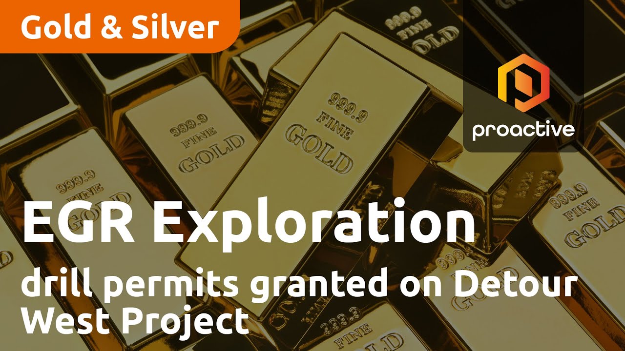 EGR Exploration hits major milestone with drill permits granted on Detour West Project