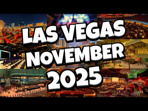 Was gibt es NEUES in Las Vegas im NOVEMBER 2025! 🤩