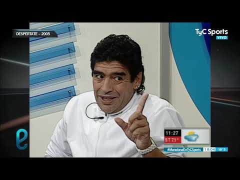 Diego Maradona y los botines