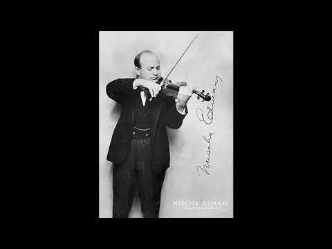 Mischa Elman (violin) - Serenade in G major, Op. 30, No. 2 (Arensky, trans. Elman) (1926)