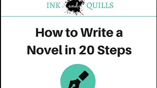How to Write a Novel in 20 Steps