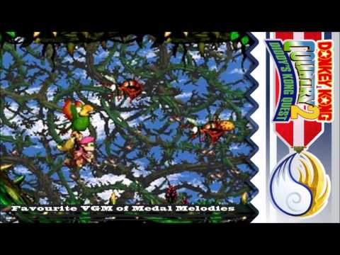 Golden VGM #516 ~ Donkey Kong Country 2: Diddy's Kong Quest ~ Stickerbush Symphony