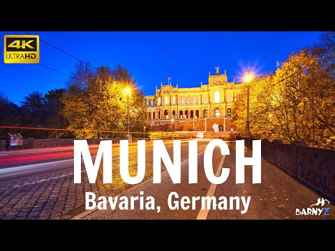 Munich Germany in Timelapse 4K