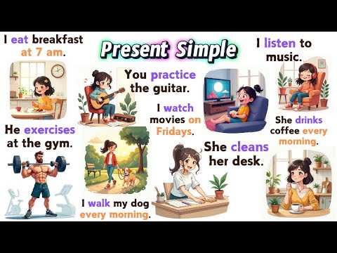 Present Simple Made EASY For A1 Learners Like You | English Course For Beginners